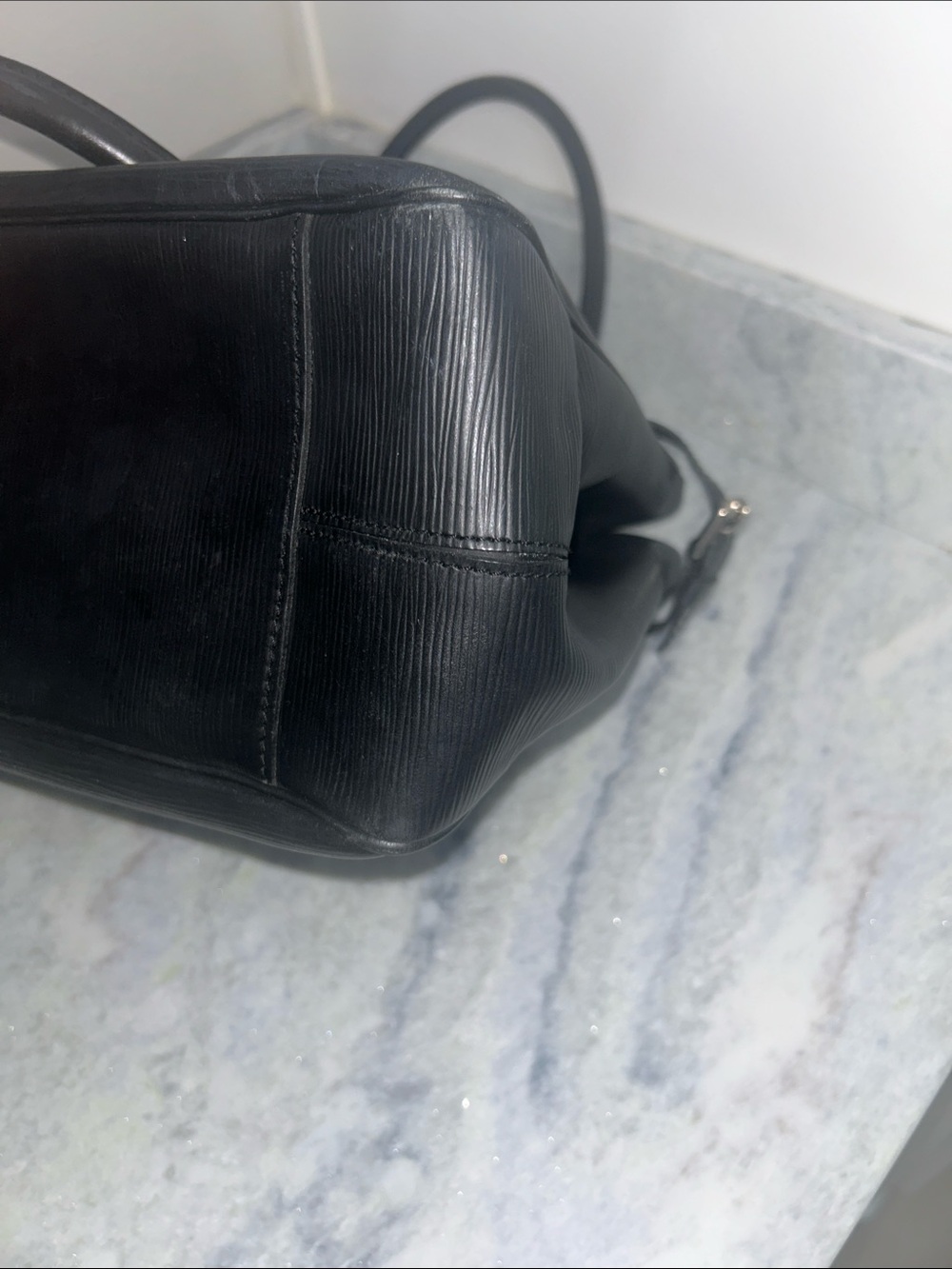 Louis Vuitton Black Epi Passy GM Leather Satchel - Picture 7 of 9